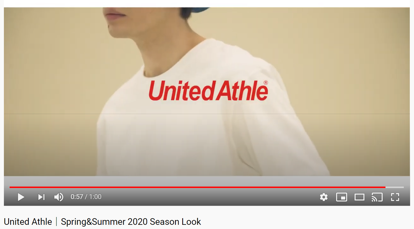 United Athle2020動画_オリジナルTシャツ